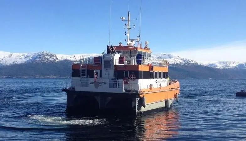 World Marine Offshore's crew transfer vessel 'World Mistral'