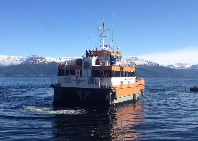 World Marine Offshore's crew transfer vessel 'World Mistral'