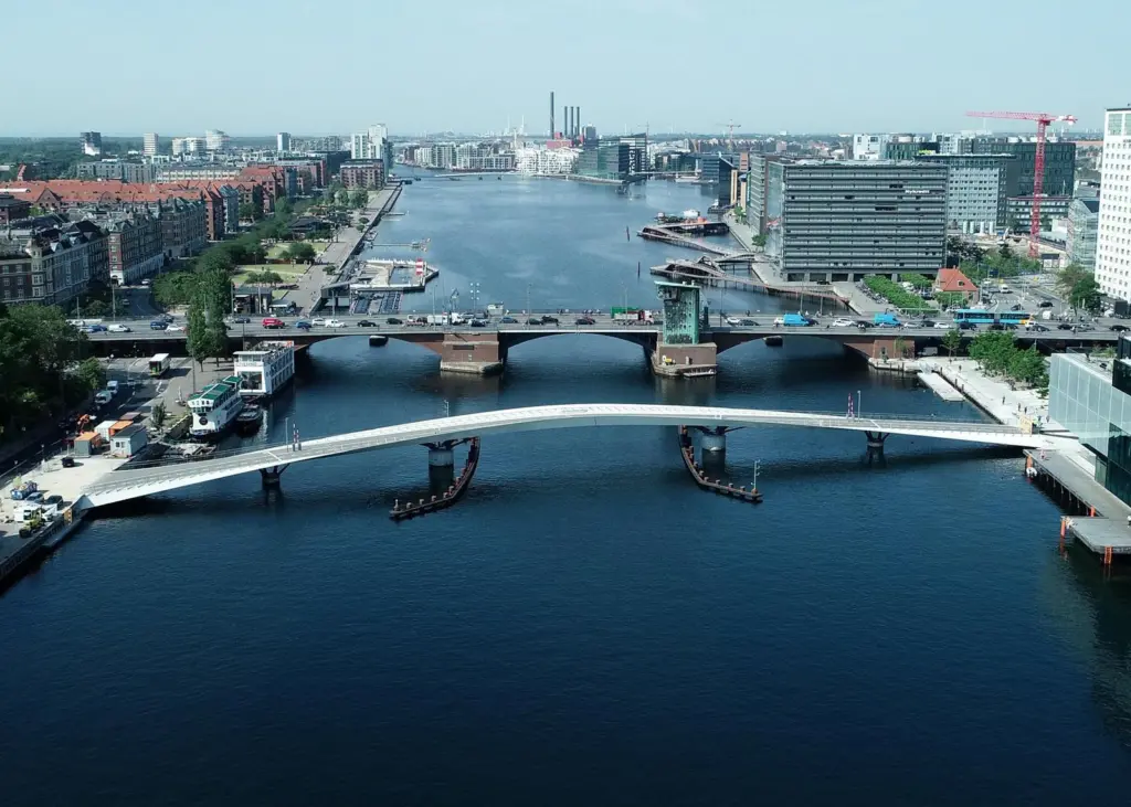 Lille Langebro, a new pedestrian and cycle bridge