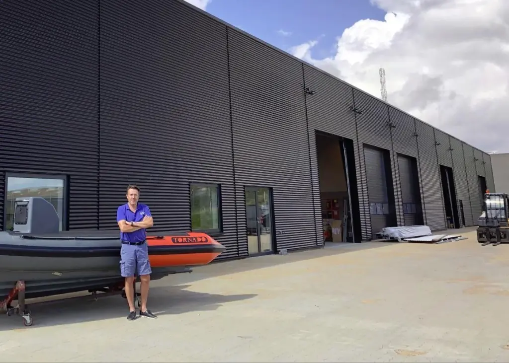 Lars Hjorth, owner and CEO at the new facility