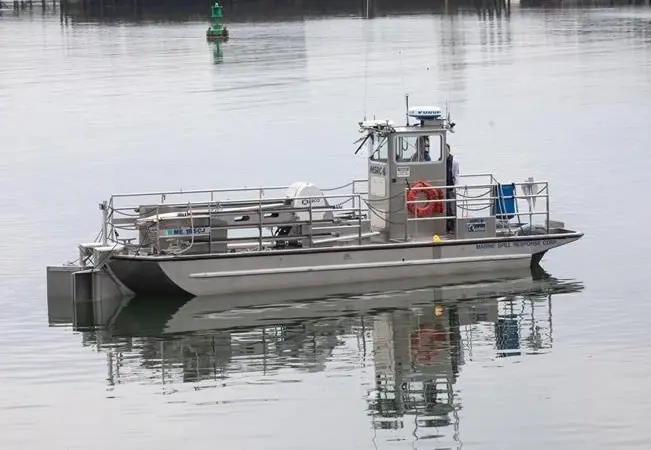 Kvichak Marco skimmer test boat