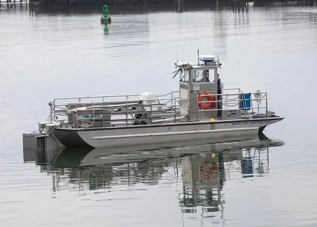 Kvichak Marco skimmer test boat