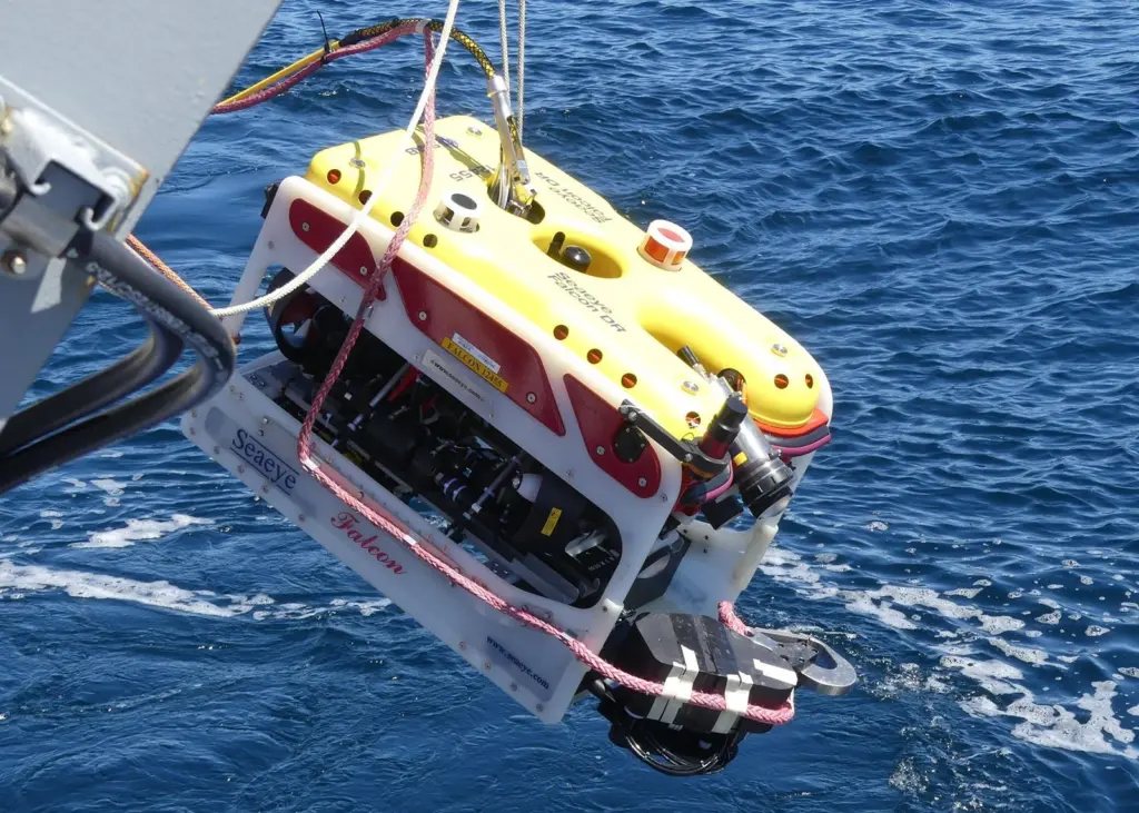 Falcon deployed on a recent service cruise to the Ocean Observatories Initiative Pioneer Array.