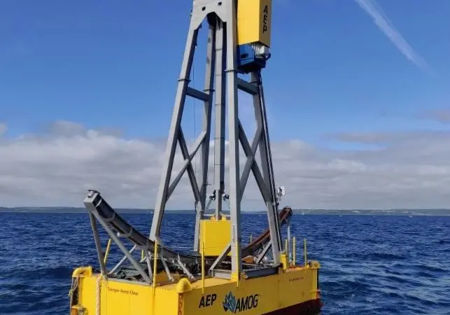 'AEP' at the University of Exeter’s FaBTest site (Photo: AMOG)