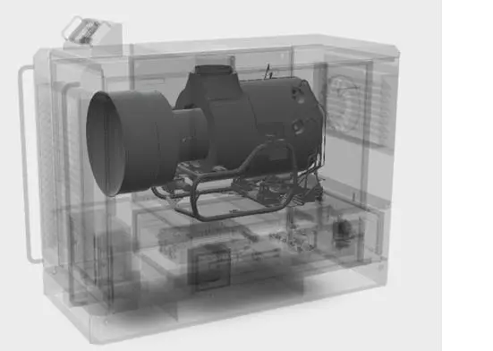 Micro Turbine DC generator runs at a very high speed, thus producing less vibration and noise than a conventional diesel generator