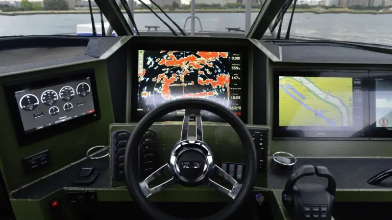Integrated with the EVC.2 system is the Glass Cockpit System