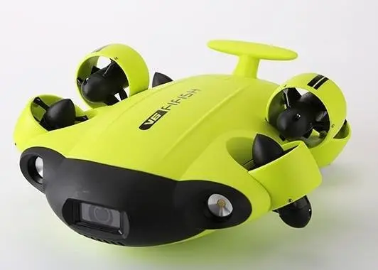 FIFISH is compact, measuring 383 x 331 x 143mm