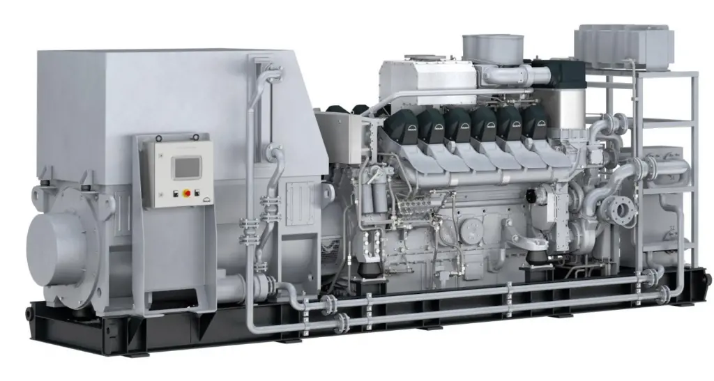 MAN 12V175D auxiliary GenSet