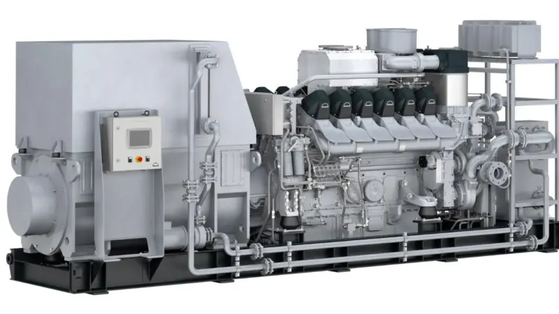 MAN 12V175D auxiliary GenSet