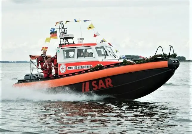The new Manfred Hessdörfer: one of the two fastest German rescue boats