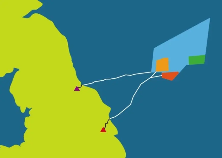 Winning bids include 3.6 GW of wind farms at Dogger Bank (Image: Equinor/ SSE)