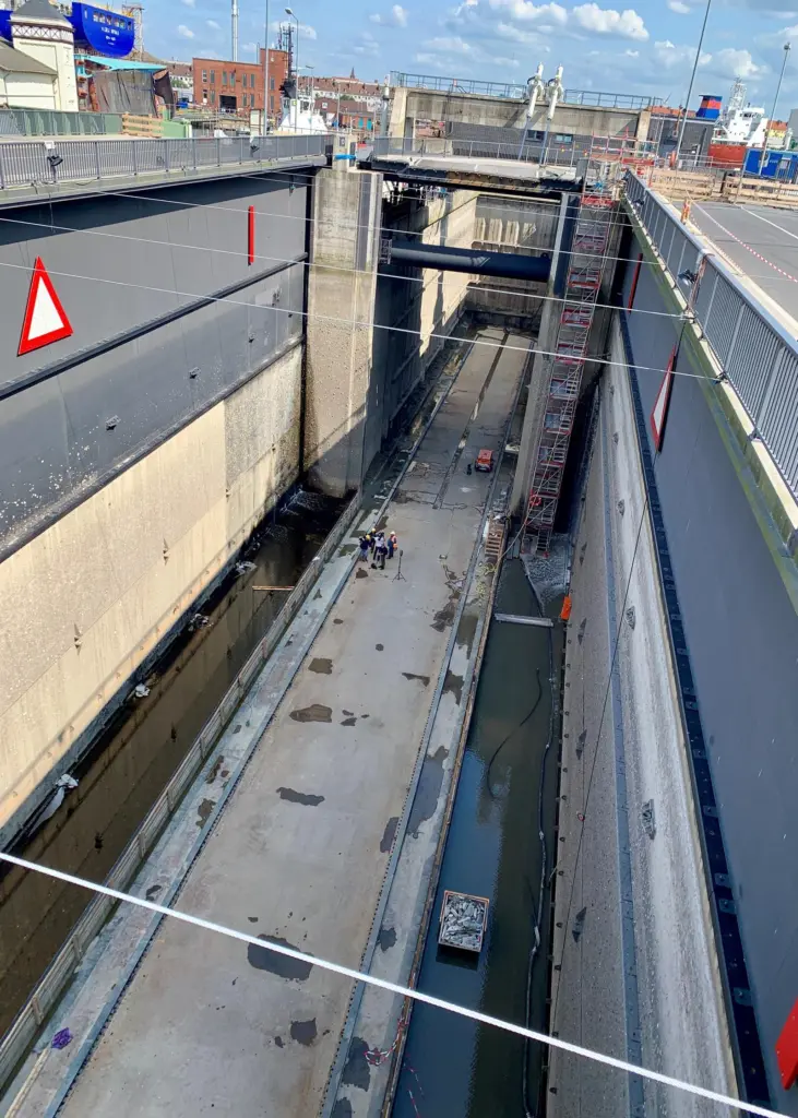 Kaiserschleuse readies for off yet again after latest repairs