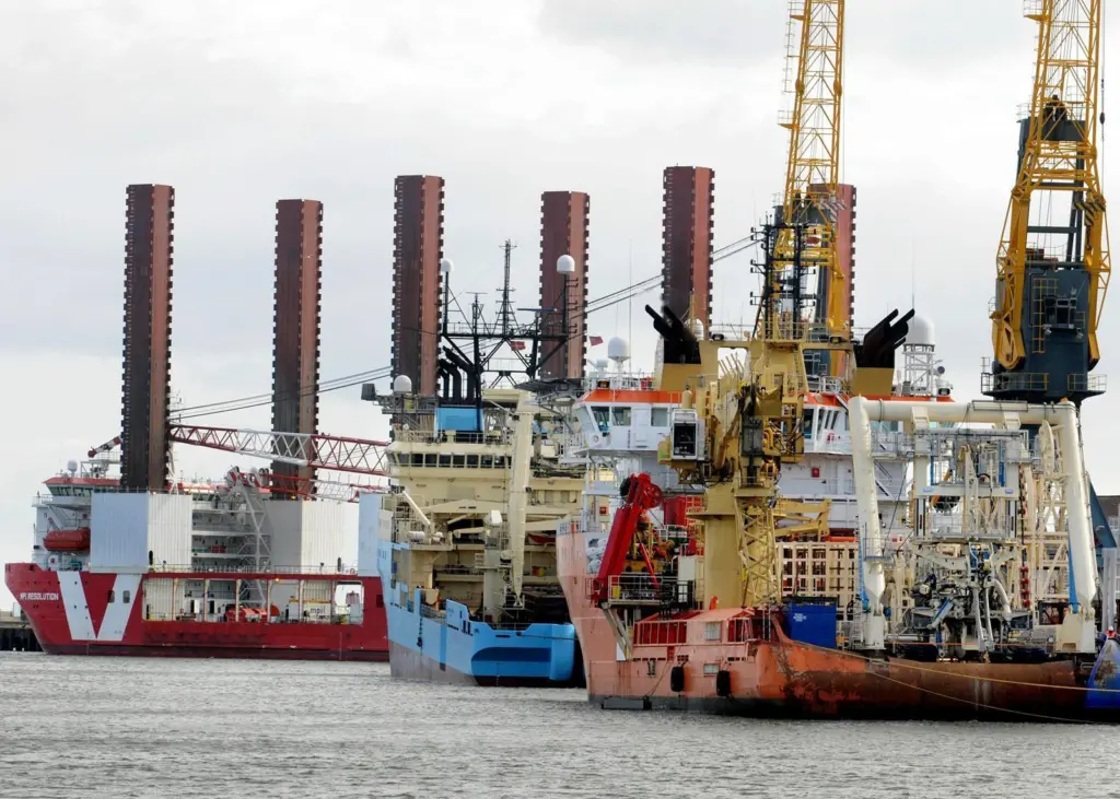 Port of Sunderland is ready to capitalise on the development of the Dogger Bank windfarm Photo: Port of Sunderland