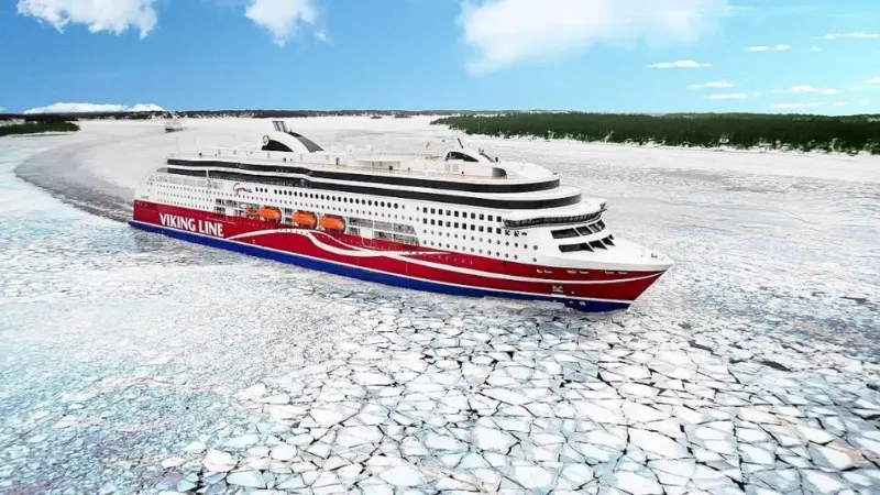 Viking Line has already implemented the new technology on the cruise ferry 'Viking Grace'