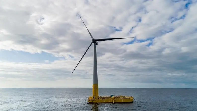 Ideol's 'Damping Pool' design is said to be compatible with all existing offshore wind turbines.