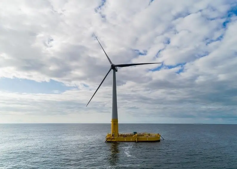 Ideol's 'Damping Pool' design is said to be compatible with all existing offshore wind turbines.
