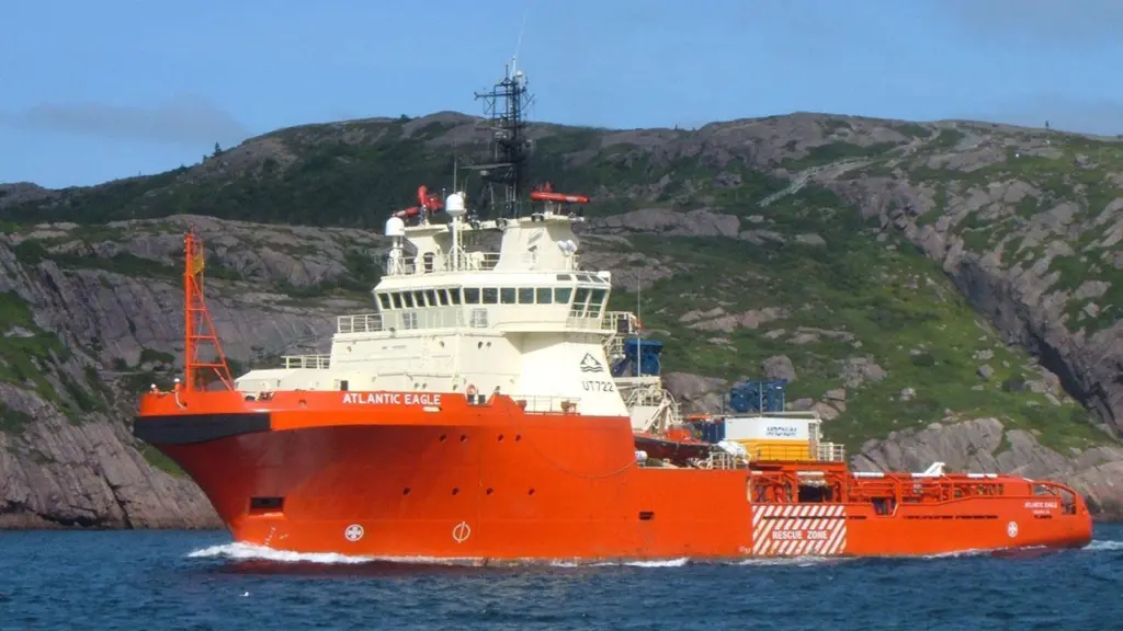 The ETV 'Atlantic Eagle' is a standard UT722 powerful anchor-handler (DefPost)