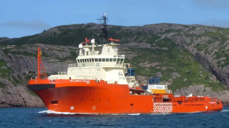 The ETV 'Atlantic Eagle' is a standard UT722 powerful anchor-handler (DefPost)