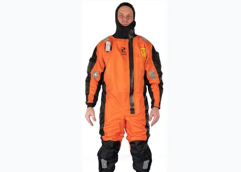 SeaWork is a durable and flexible next-generation immersion and anti-exposure suit