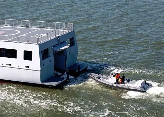 Boomeranger ramp-launched RHIB