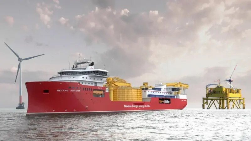 The design is based on the combined experience of Nexans, Skipsteknisk, Ulstein Verft and MAATS Tech