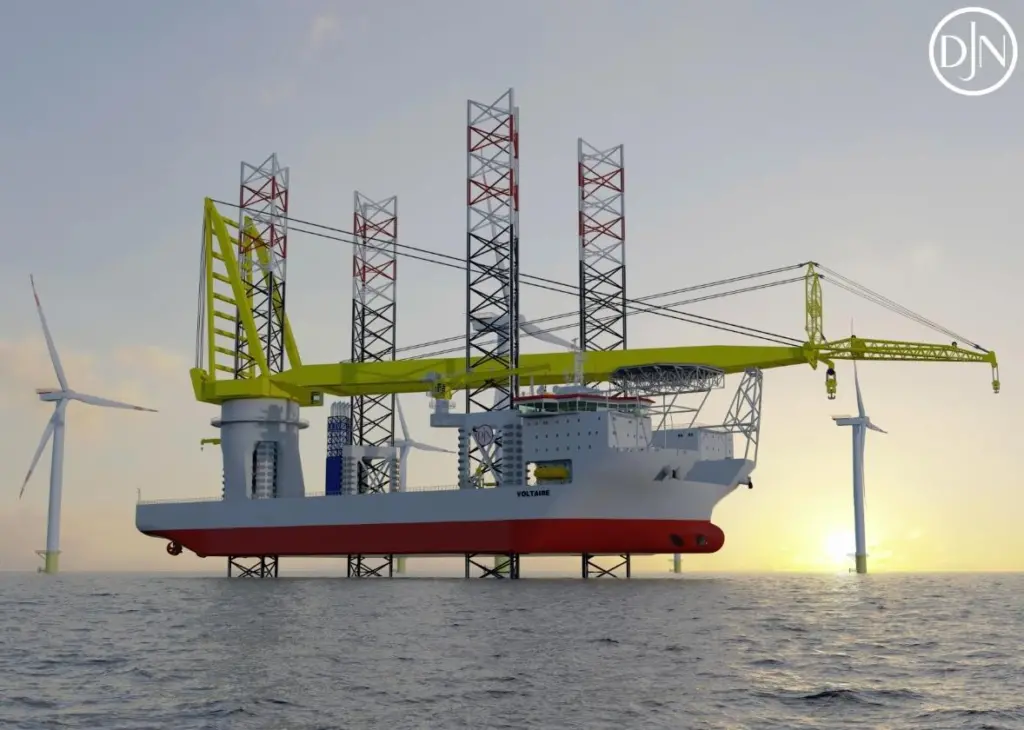 'Voltaire' is set for delivery in 2022 (Image: Jan de Nul)