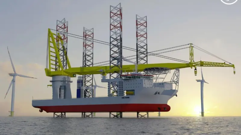 'Voltaire' is set for delivery in 2022 (Image: Jan de Nul)