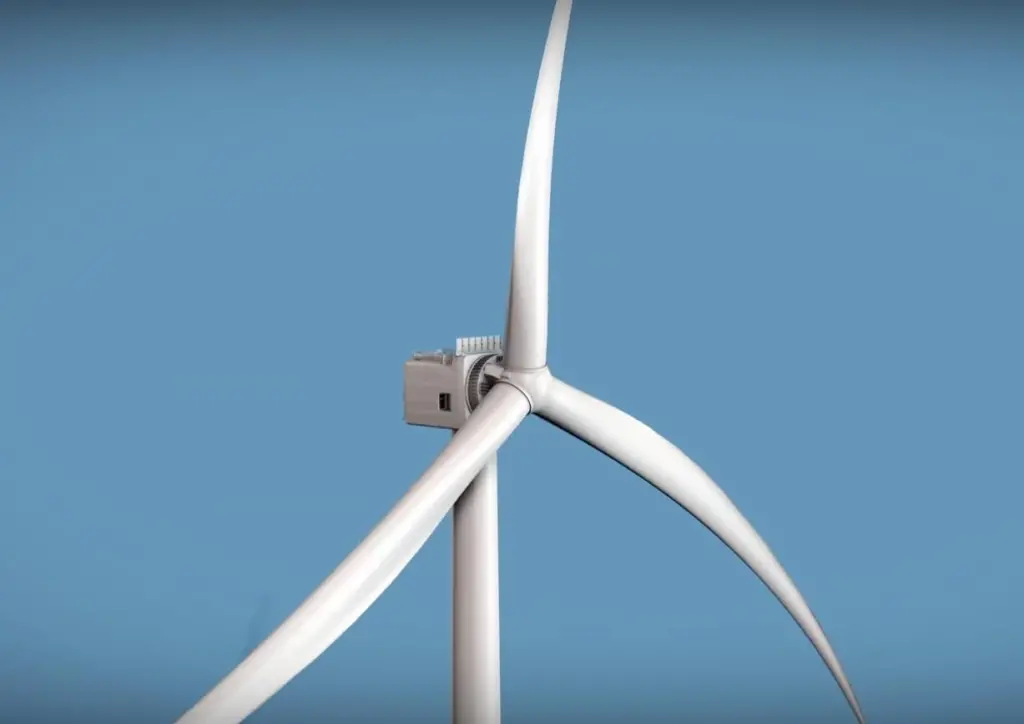 A demo version of GE Renewables 12MW Haliade-X has already been constructed on a Rotterdam quay. Graphic: TNO