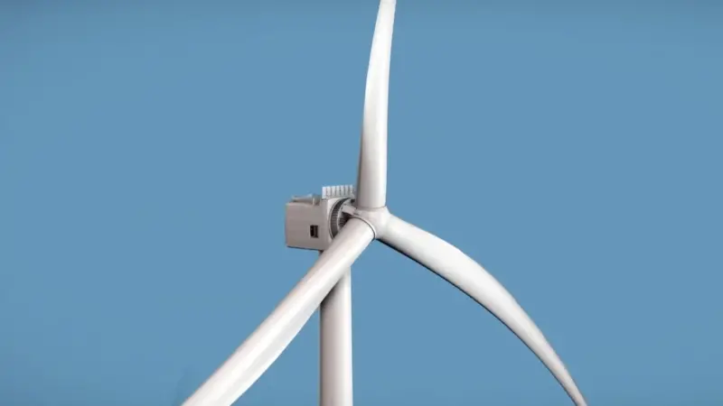 A demo version of GE Renewables 12MW Haliade-X has already been constructed on a Rotterdam quay. Graphic: TNO