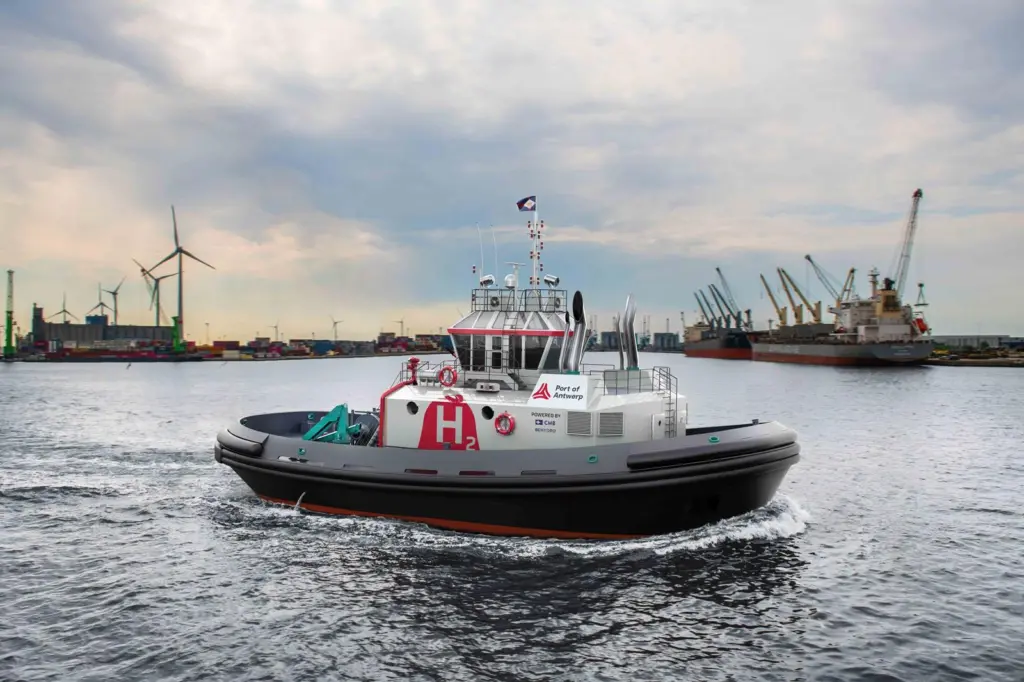 Port of Antwerp's 'Hydrotug' will be the world's first hydrogen-powered tug (Port of Antwerp)