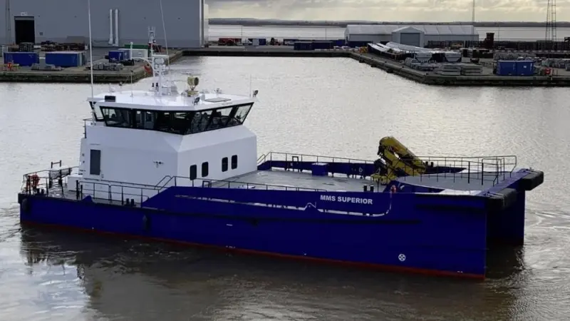 The new vessel is to be called 'MMS Superior'