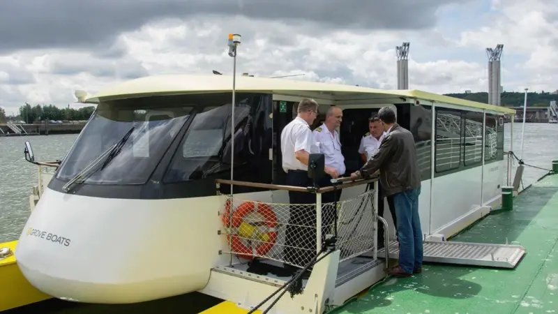 The 'Felix de Azara' is powered by a pair of 8kW electric motors