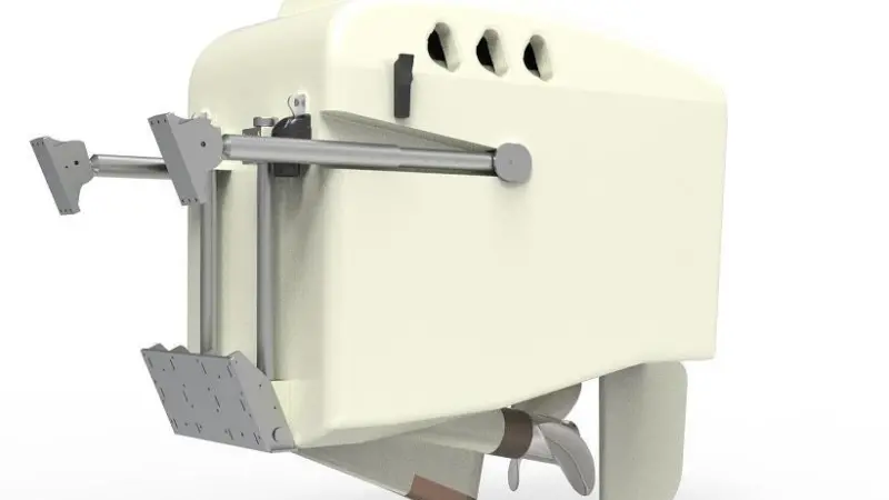 This new outboard system was originally developed for use by South Korean fishing boats