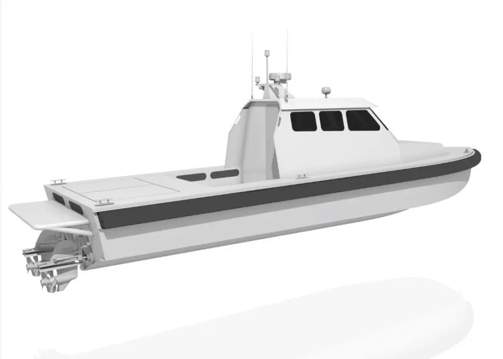 The vessels were designed by Bruce Roberts Europe BV, based in the Netherlands