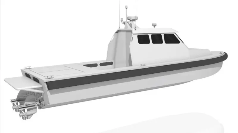 The vessels were designed by Bruce Roberts Europe BV, based in the Netherlands