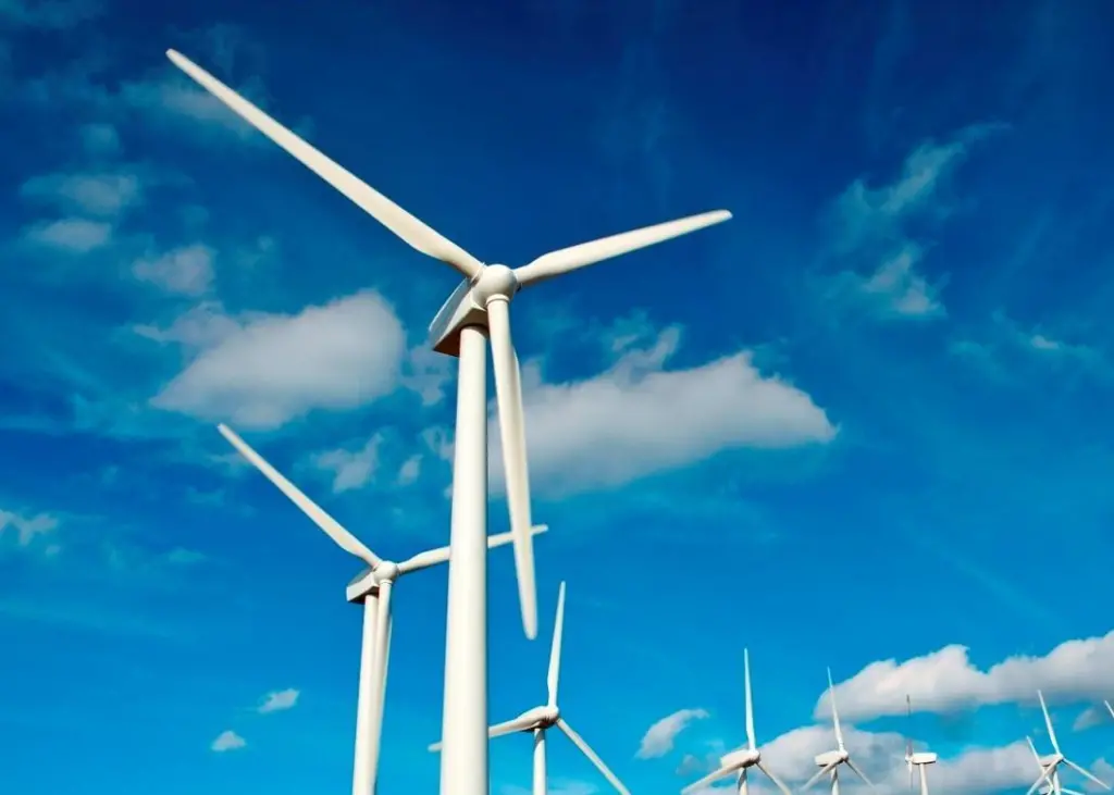 wind turbines
