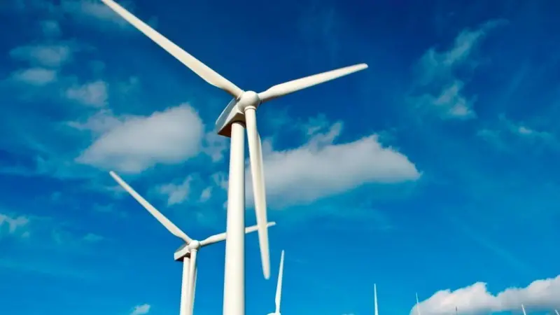 wind turbines