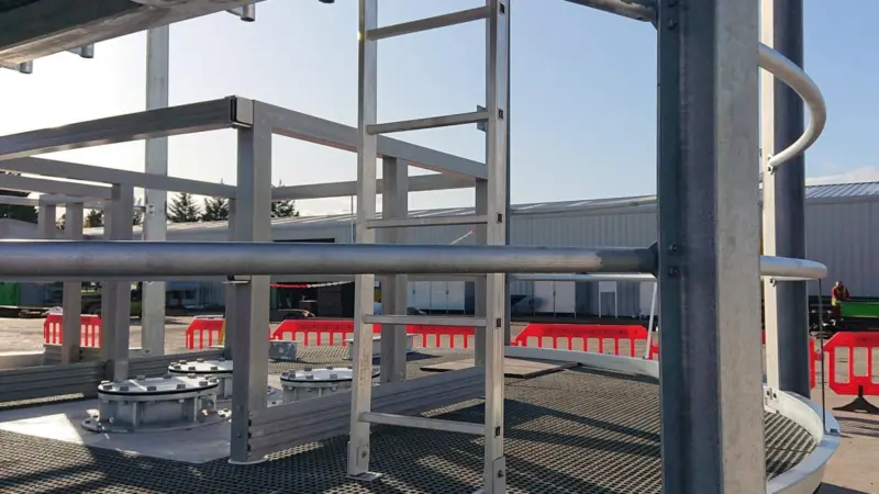 Each SIP weighs ten tonnes Photo: Hutchinson Engineering Ltd