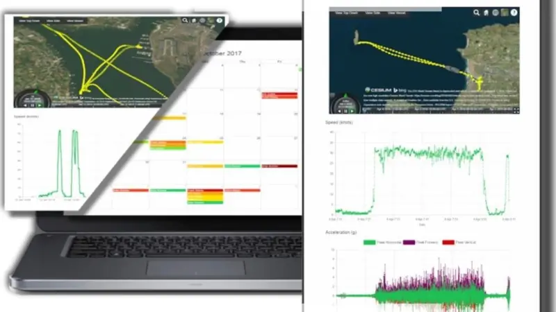 Dyena Offshore Premium records detailed information on a vessel’s motion, position and performance