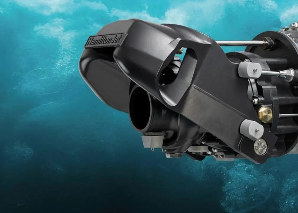 HamiltonJet's HTX52 has improved steering systems and hydraulic sealing to extend its life