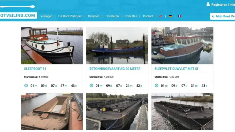 Bootveiling.com is the only nautical auction house in The Netherlands and Belgium