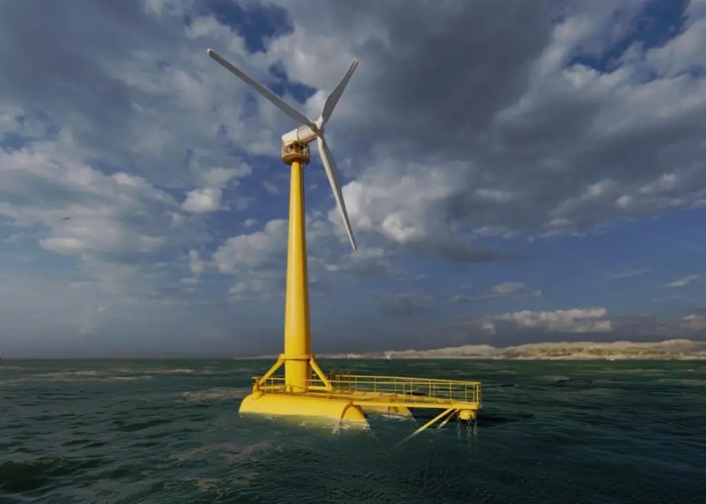 SATH is an acronym for Swinging Around Twin Hull, which uses a catamaran design with tubular side hulls connected by a steel lattice structure