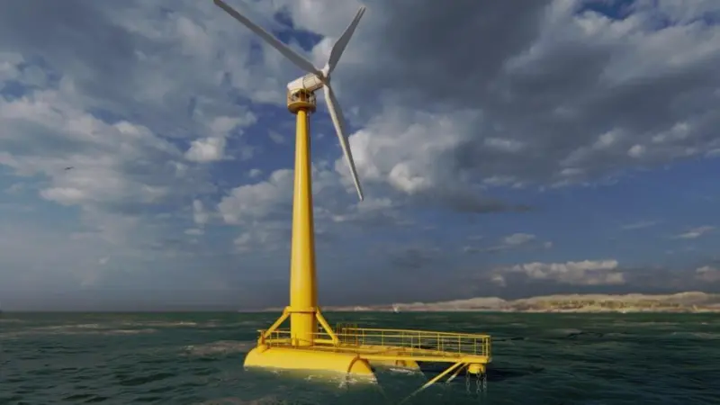 SATH is an acronym for Swinging Around Twin Hull, which uses a catamaran design with tubular side hulls connected by a steel lattice structure