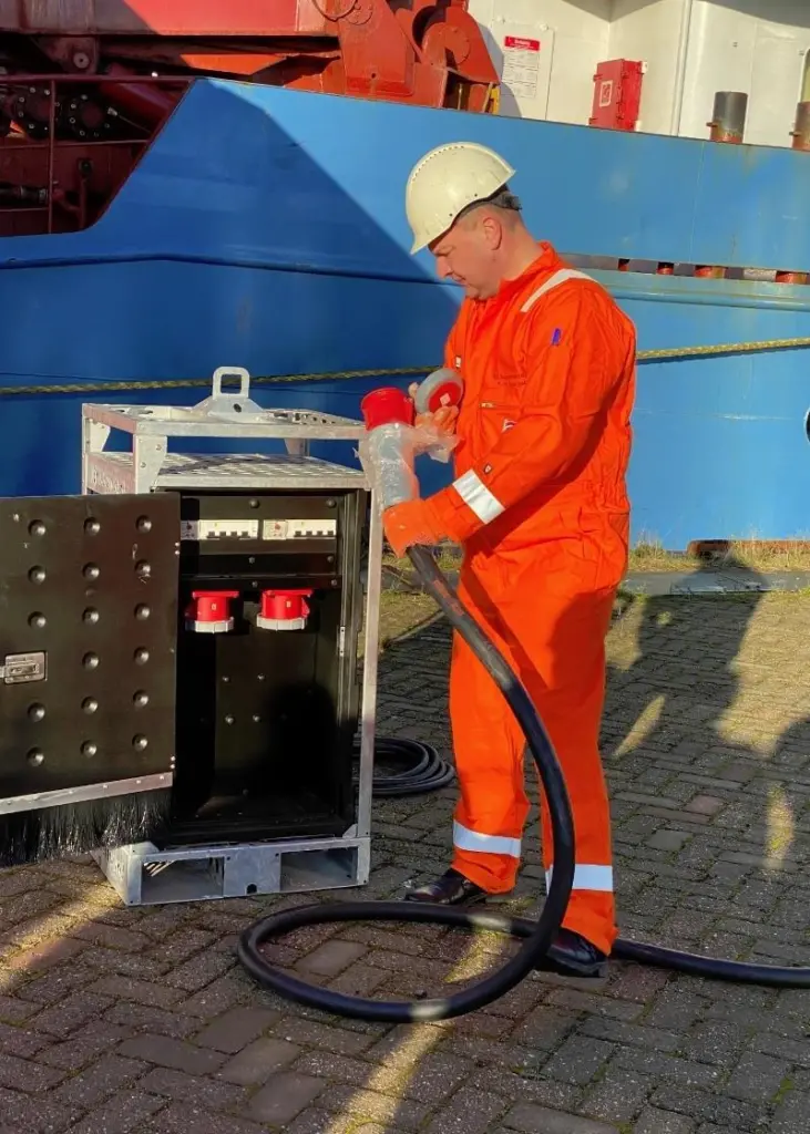 What is special about the Parkkade trial is that it uses mobile concepts instead of permanent shore-based power connections