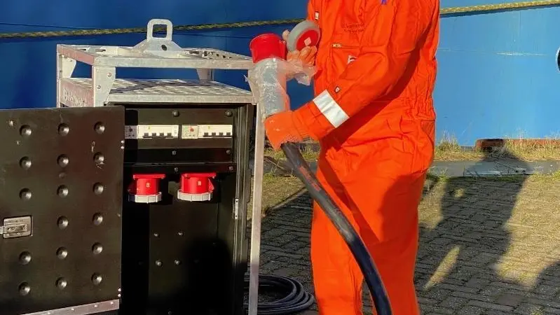 What is special about the Parkkade trial is that it uses mobile concepts instead of permanent shore-based power connections