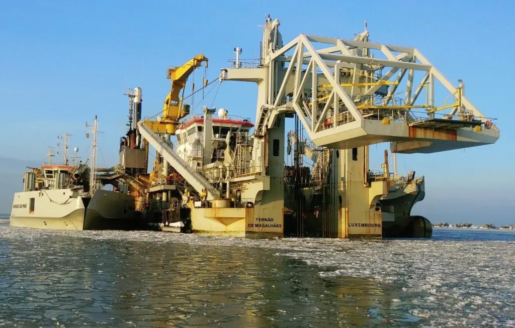 Jan de Nul's Cutter Suction Dredger 'Fernão de Magalhães'