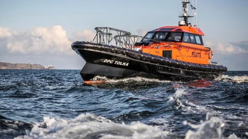 ‘Tolka’, Dublin Port Company's new pilot boat, built by Goodchild Marine (Photo: Conor McCabe Photography)