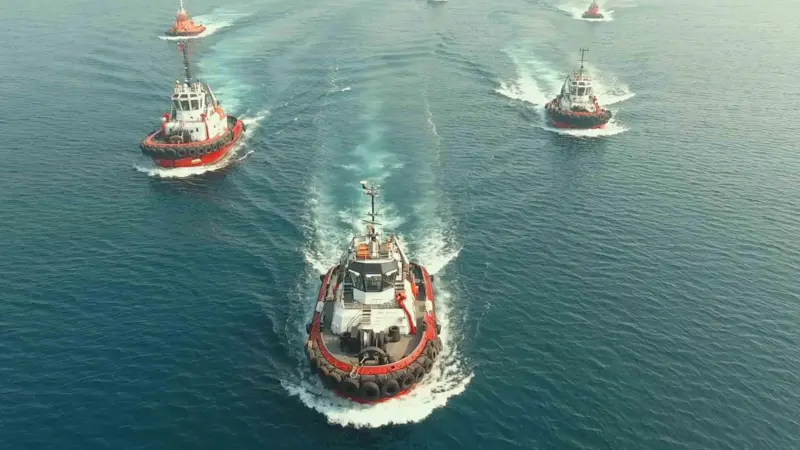 Half of Marin's tug fleet are Sanmar-built vessels (Sanmar)