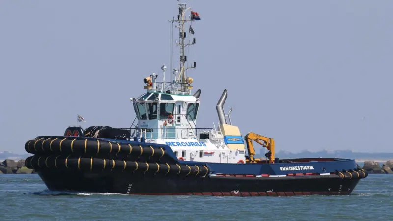 Iskes' 'Mercurius' is now part of Svitzer's Southampton fleet operating as 'Svitzer Mercurius' (Peter Barker)