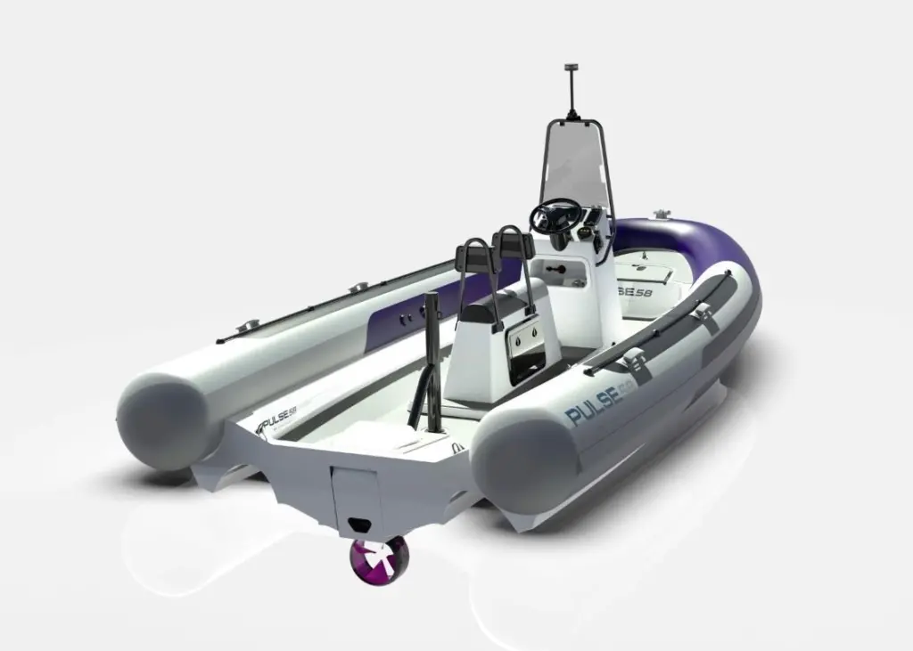 The RS Pulse58 is claimed to be the world's first RIB with a fully integrated electric drive
